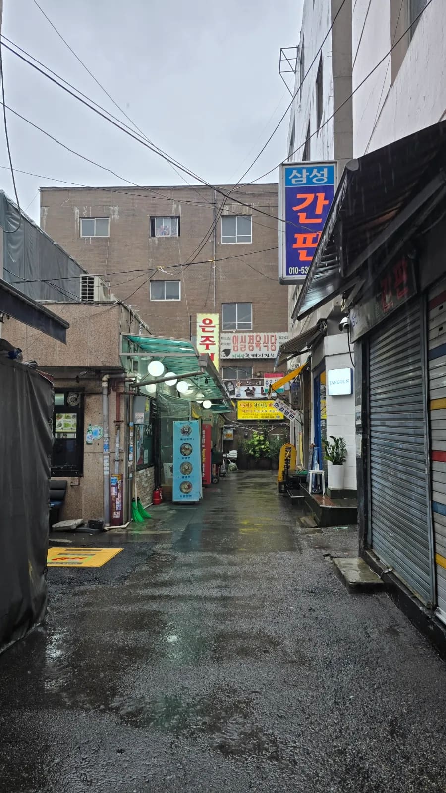 onhai_는 비가 많이 내리던 날 골목길을 따라 은주정을 찾아갔습니다. 하수구 냄새가 올라오는 거리를 지나며 오래된 동네 특유의 냄새에서 옛 기억이 새록새록 떠올랐다고 적었는데,…