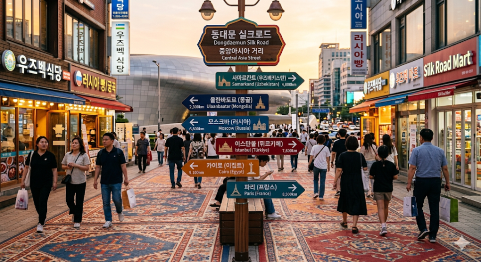 광희문 자리에서 실크로드가 깨어났다