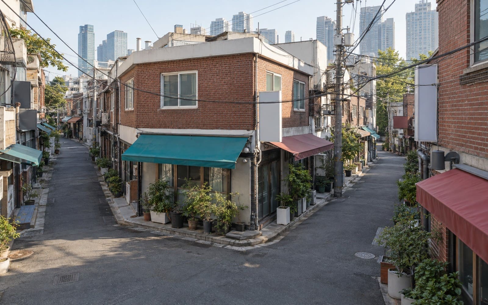 골목의 세 시간