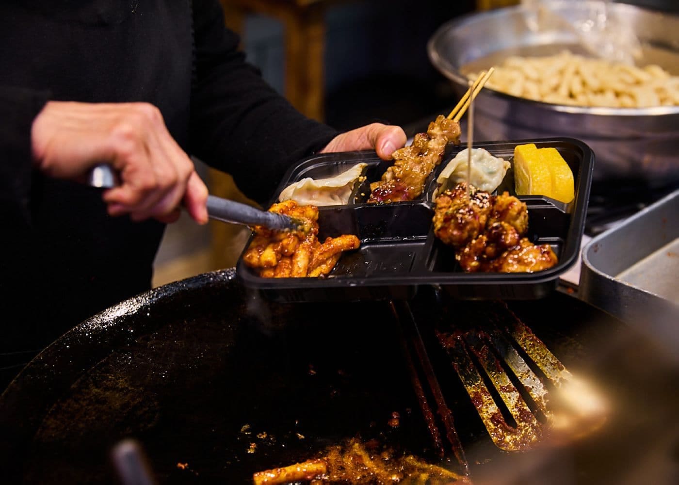 통인시장 기름떡볶이